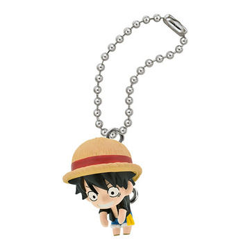 main photo of One Piece Pinched Mascot: Monkey D. Luffy Canican Ver.