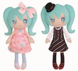 photo of Ichiban Kuji Miku wears Milk: Hatsune Miku Milk Stripe