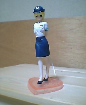 main photo of Ichigo 100% Trading Figures Memorial: Nishino Tsukasa Policewoman White Ver. 