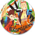 Haikyuu!! Acrylic Art Keychain: Nishinoya & Tanaka