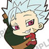 The Seven Deadly Sins PitaColle Rubber Strap: Ban