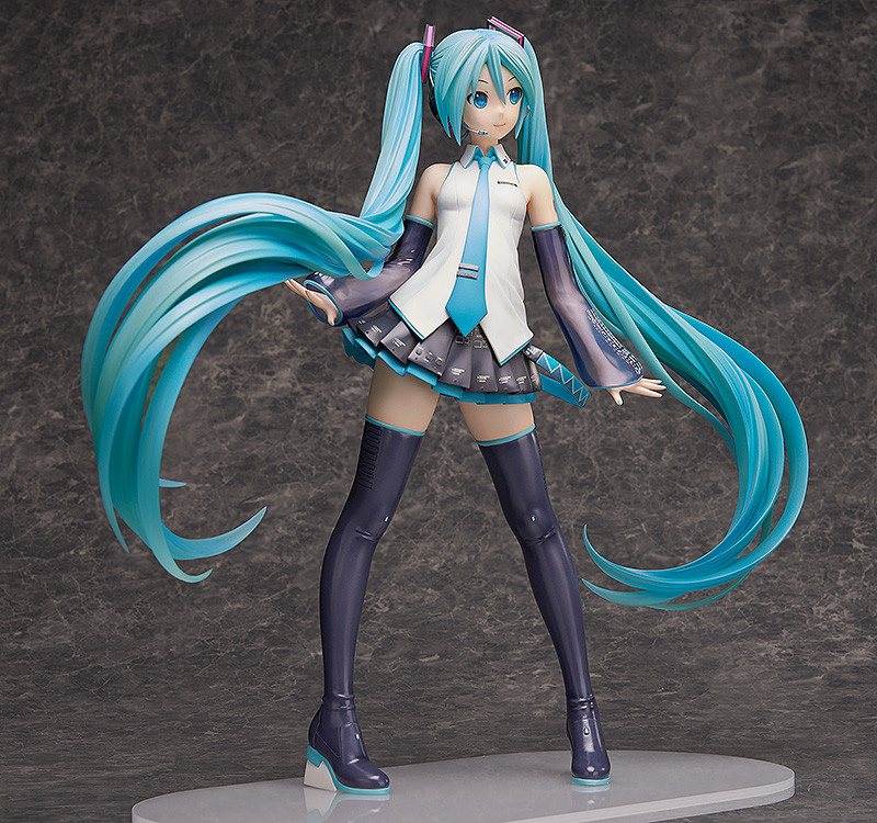 A 1/4th scale figure of Hatsune Miku, standing an incredible 42cm in height...