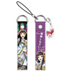 photo of Shironeko Project Strap w/Acrylic Charm: Mila & Hoshi Tanuki