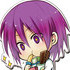 Doujin Goods Kuroko no Basket Metal Charm: Murasakibara Atsushi