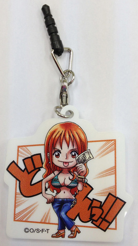 main photo of One Piece Earphone Jack Charm: Nami