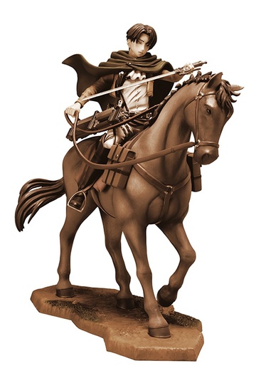 main photo of Ichiban Kuji Shingeki no Kyojin ~Kabegai Chousa Onnagata Hobaku Sakusen~: Levi Equestrian Figure ~Sepia Color ver.~