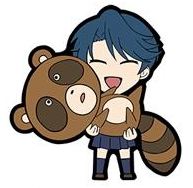 main photo of Gekkan Shoujo Nozaki-kun Rubber Strap: Yuu Kashima