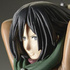 Gekkan Shingeki no Kyojin Koushiki Figure Collection: Mikasa Ackerman Scouting Legion ver.