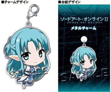 main photo of Sword Art Online II Metal Charm: Asuna (Avatar)