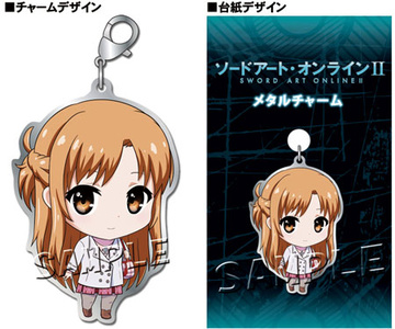 main photo of Sword Art Online II Metal Charm: Asuna