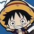 One Piece Capsule Rubber Mascot: Monkey D. Luffy