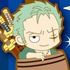 One Piece Rubber Strap Collection Barrel Colle Vol.7 ~Popular Barrel~ Hen: Roronoa Zoro