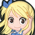 Fairy Tail SD PVC Keychain: Lucy Heartfilia