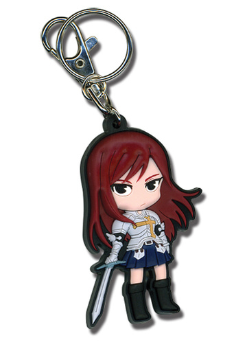 main photo of Fairy Tail SD PVC Keychain: Erza Scarlet