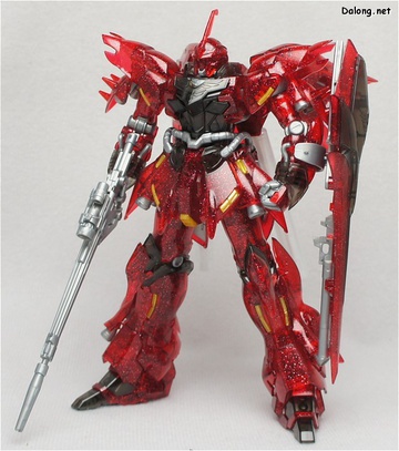 main photo of HGUC MSN-06S Sinanju Red Comet Sparkle Ver.