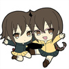 photo of Durarara!!x2 Petanko Trading Rubber Strap: Orihara Kururi & Mairu