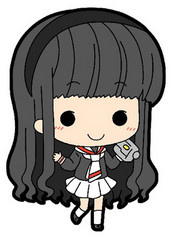 main photo of Cardcaptor Sakura TINY Rubber Strap: Daidouji Tomoyo