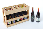 photo of Omoide Yokocho Series Sake Bottle and Wooden Box