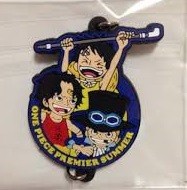 main photo of One Piece Premier Summer Keychain Collection: Monkey D. Luffy, Portgas D. Ace, Sabo