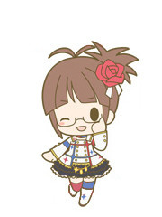 main photo of THE IDOLM@STER Movie Rubber Strap Collection: Akizuki Ritsuko