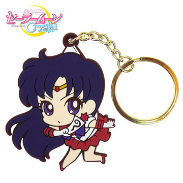 main photo of Bishoujo Senshi Sailor Moon Crystal Tsumamare Rubber Keychain: Sailor Mars