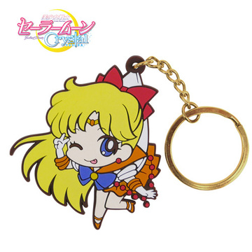 main photo of Bishoujo Senshi Sailor Moon Crystal Tsumamare Rubber Keychain: Sailor Venus