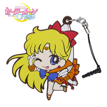 main photo of Bishoujo Senshi Sailor Moon Crystal Tsumamare Rubber Strap Earphone Jack Accessory: Sailor Venus