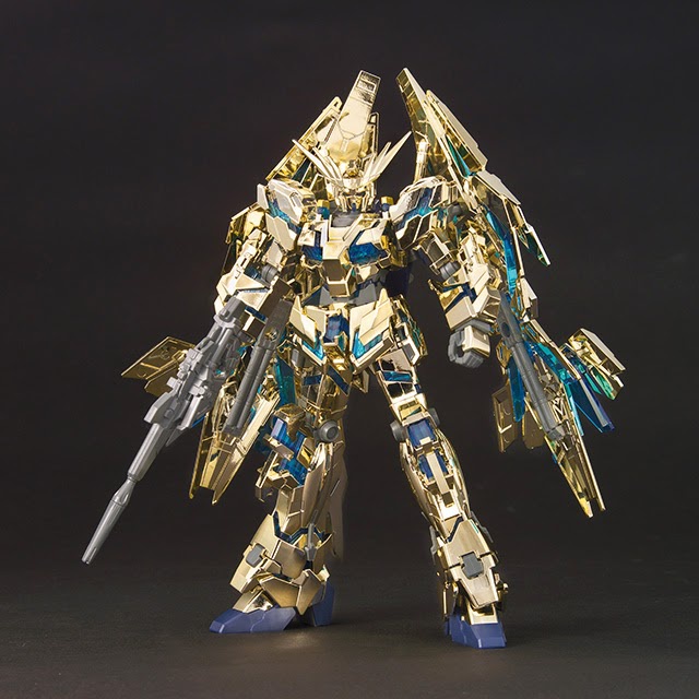 HGUC RX-0 Unicorn Gundam 03 Phenex [Destroy Mode] Ver.GFT Limited Gold ...