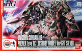 photo of HGUC RX-0 Unicorn Gundam 03 Phenex [Destroy Mode] Ver.GFT Silver