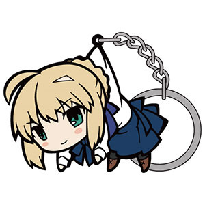 main photo of Fate/Stay Night [UBW] Tsumamare Pinched Keychain: Saber
