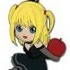 Death Note Keychain: Misa Amane with Apple