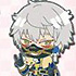 Touken Ranbu Online Chibi Touken Danshi Rubber Strap Collection Vol.2: Nakigitsune