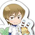 Pic-Lil! Ace of Diamond Trading Acrylic Keychain: Hideaki Toujou