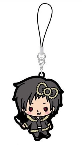 main photo of HELLO KITTY x DRRR!! Trading Rubber Strap: Orihara Izaya