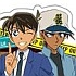 Detective Conan Trading Mirror Charm: Kudo Shinichi and Hattori Heiji