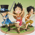 Figuarts ZERO Luffy & Ace & Sabo -Gikyoudai no Yakusoku-