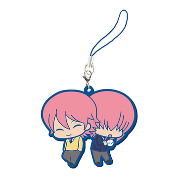 main photo of Daiya no Ace Capsule Rubber Strap 3: Kominato Haruichi & Kominato Ryousuke