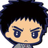 Kuroko no Basket Capsule Rubber Mascot Off Shot Edition 1: Kasamatsu Yukio