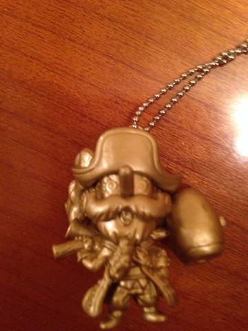 main photo of One Piece Strap One Piece Film Z -Battle ver.-: Usopp Gold Ver.