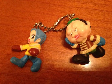 main photo of One Piece Keychain Part 6 Drum Island: Usopp and Vivi
