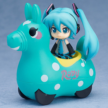 main photo of Nendoroid Plus Vocaloid Pull-back Cars Hatsune Miku x Cute Rody: Hatsune Miku & CuteRody Mint Ver.