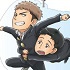 Attack on Titan Junior High Deka Keychain: Jean & Marco