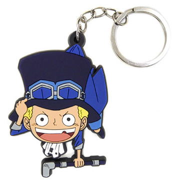 main photo of ONE PIECE Tsumamare Pinched Keychain: Sabo (Early Childhood Ver.)