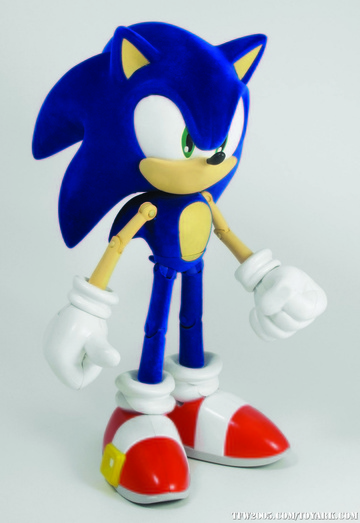 main photo of Sonic SDCC Comic Con 2011 Exclusive Flocked Figure