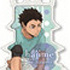 Haikyuu!! Motif Metal Strap: Iwaizumi Hajime