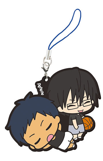 main photo of Kuroko no Basket Capsule Rubber Strap Vol.2: Aomine Daiki & Imayoshi Shouichi