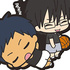 Kuroko no Basket Capsule Rubber Strap Vol.2: Aomine Daiki & Imayoshi Shouichi