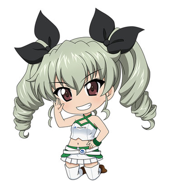 main photo of Girls und Panzer 2015 Race Queen ver. Rubber Strap: Anchovy