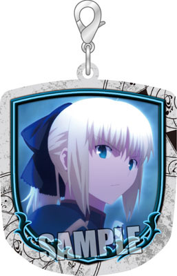 main photo of Fate/stay night [UBW] Trading Zipper Mascot: Saber