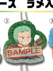 main photo of ONE PIECE Glittery Acrylic Charm Collection -Gochisou Hen-: Zoro